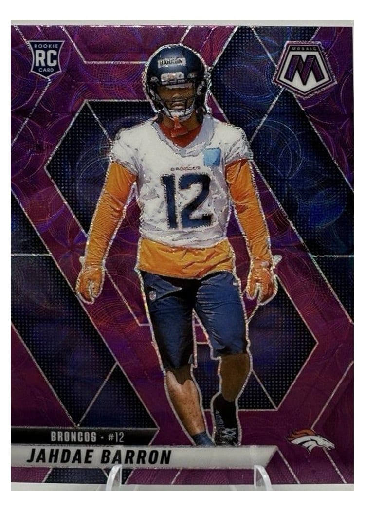 2025 Panini Mosaic Base Set Jahdae Barron #361 card