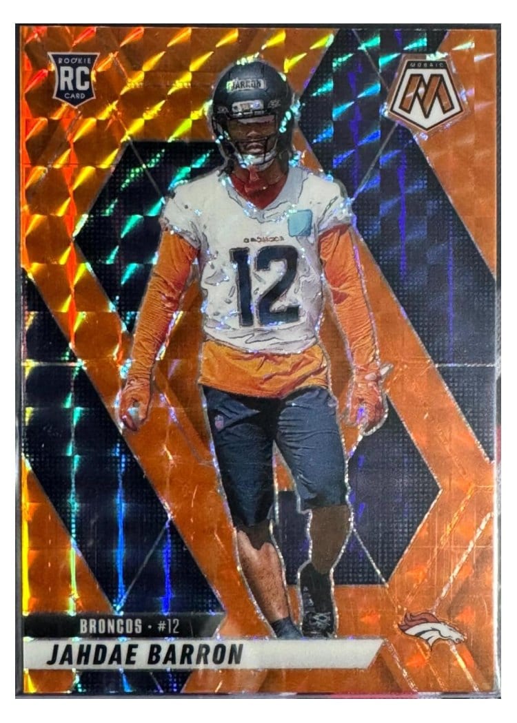 2025 Panini Mosaic Base Set Jahdae Barron #361 card