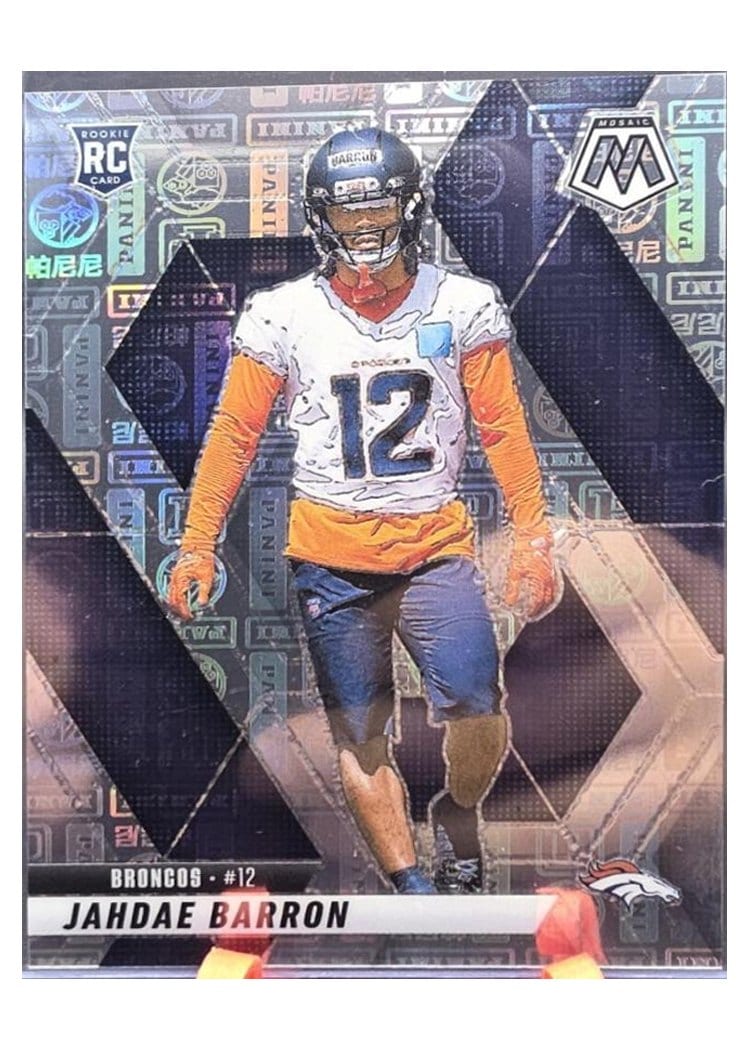 2025 Panini Mosaic Base Set Jahdae Barron #361 card