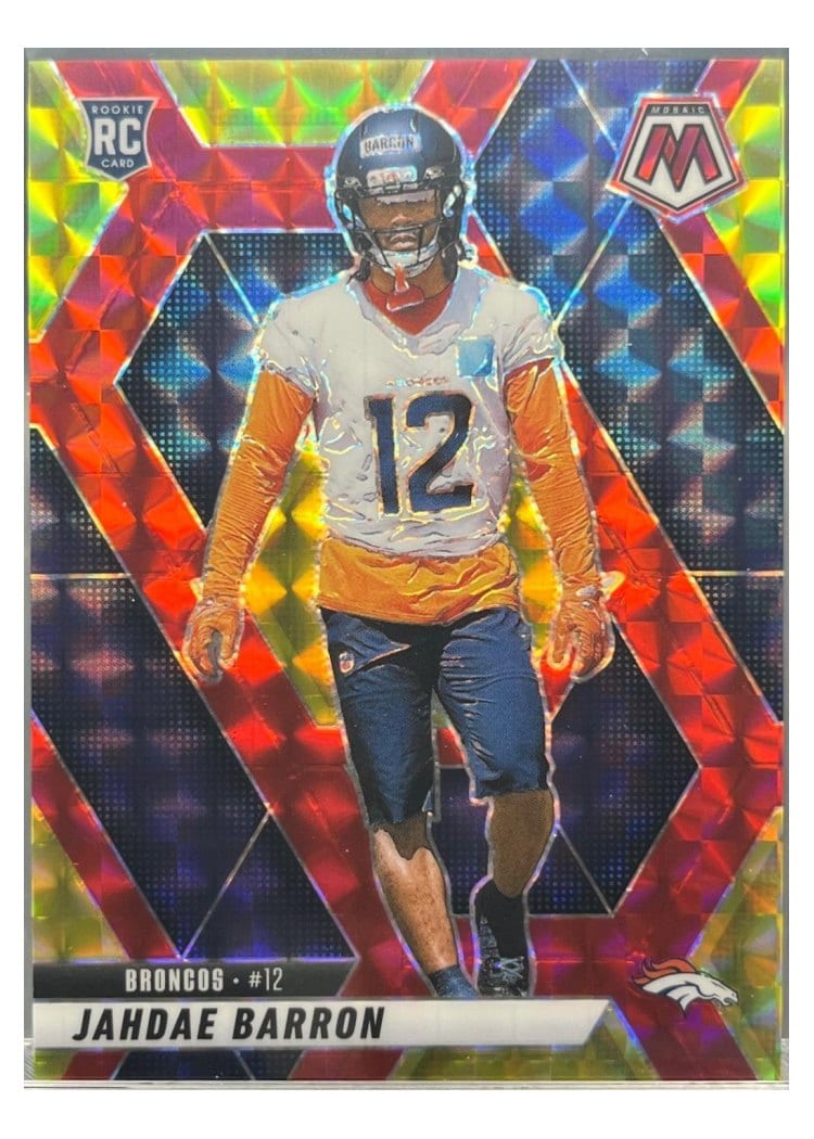 2025 Panini Mosaic Base Set Jahdae Barron #361 card