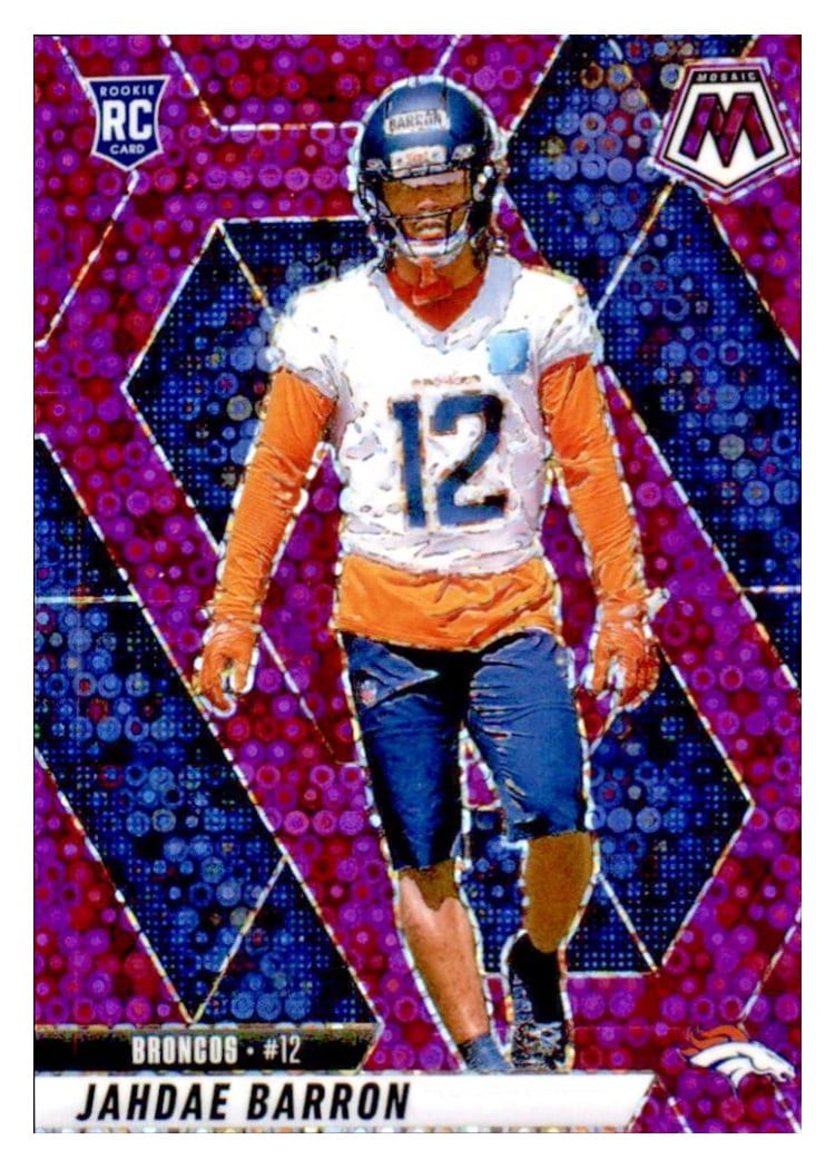 2025 Panini Mosaic Base Set Jahdae Barron #361 card