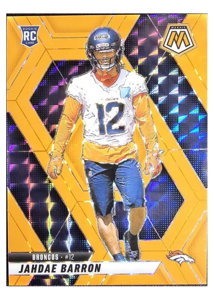 2025 Panini Mosaic Base Set Jahdae Barron #361 card