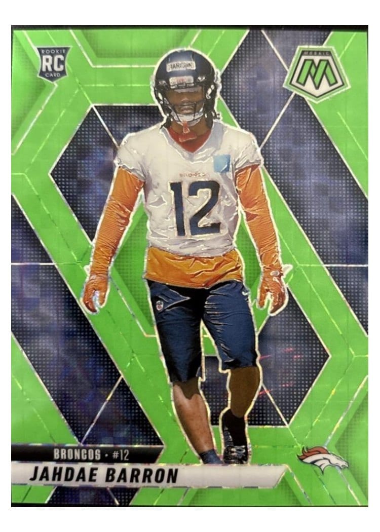 2025 Panini Mosaic Base Set Jahdae Barron #361 card