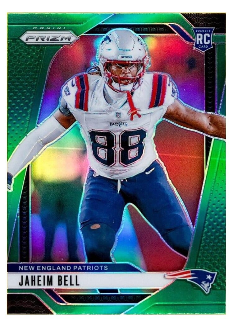 2024 Panini Prizm Base Set Jaheim Bell Green #337 card