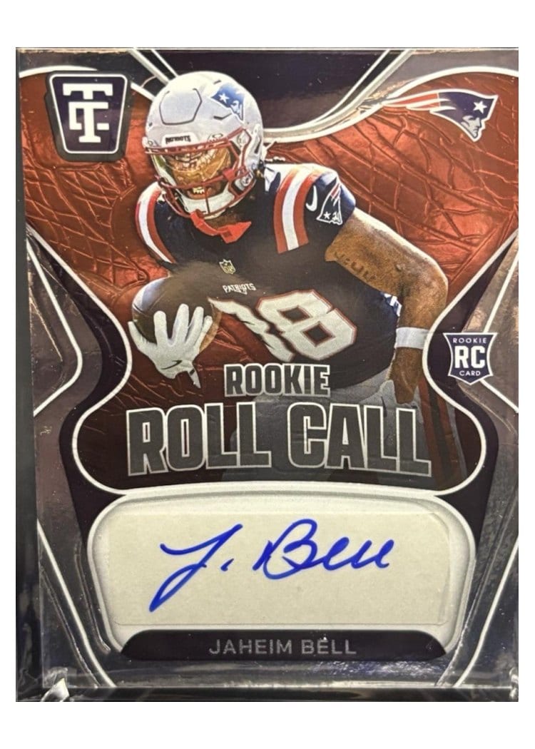 2024 Panini Totally Certified Rookie Roll Call Jaheim Bell #12 card