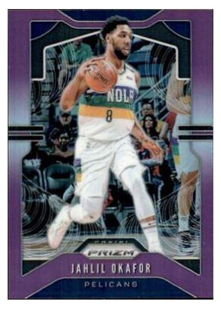 2019-20 Panini Prizm Base Set Jahlil Okafor Purple Prizm #171