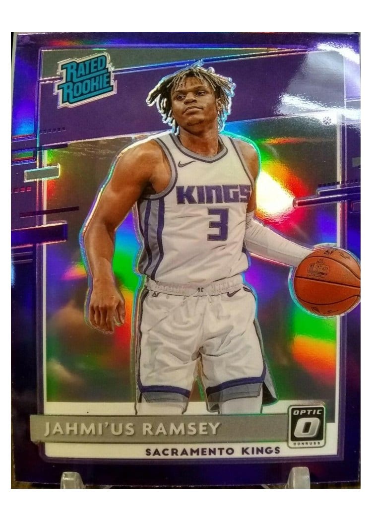 2020-21 Donruss Optic Base Set Jahmi'us Ramsey Purple #194 card