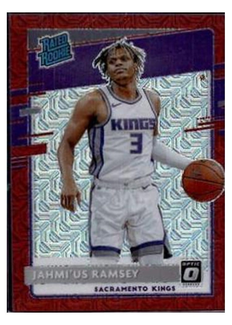 2020-21 Donruss Optic Base Set Jahmi'us Ramsey Choice Red #194 card