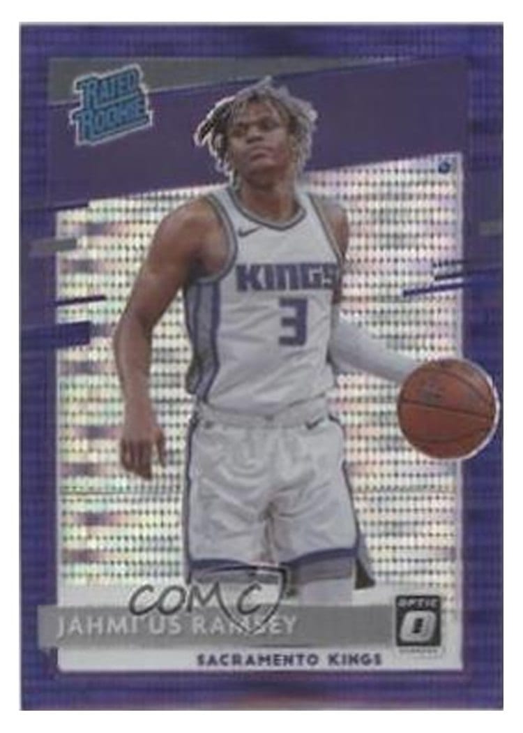 2020-21 Donruss Optic Base Set Jahmi'us Ramsey #194 card