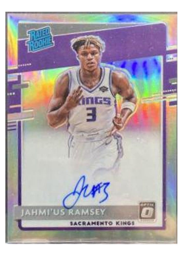 2020-21 Donruss Optic Base Set Jahmi'us Ramsey #194 card