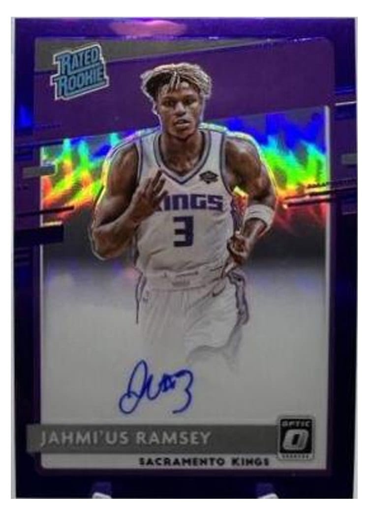 2020-21 Donruss Optic Base Set Jahmi'us Ramsey #194 card