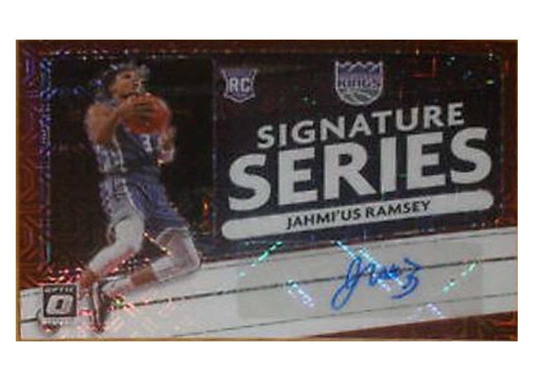 2020-21 Donruss Optic Base Set Jahmi'us Ramsey Autograph Choice #194 card