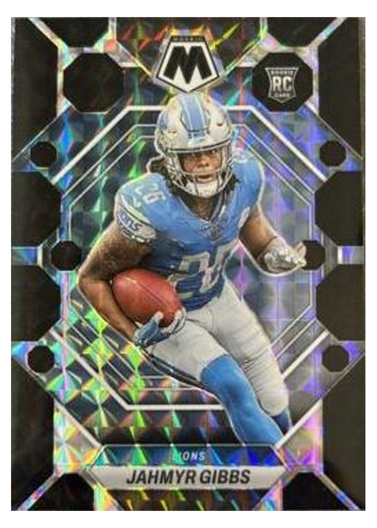 2023 Panini Mosaic Base Set Jahmyr Gibbs #324 card