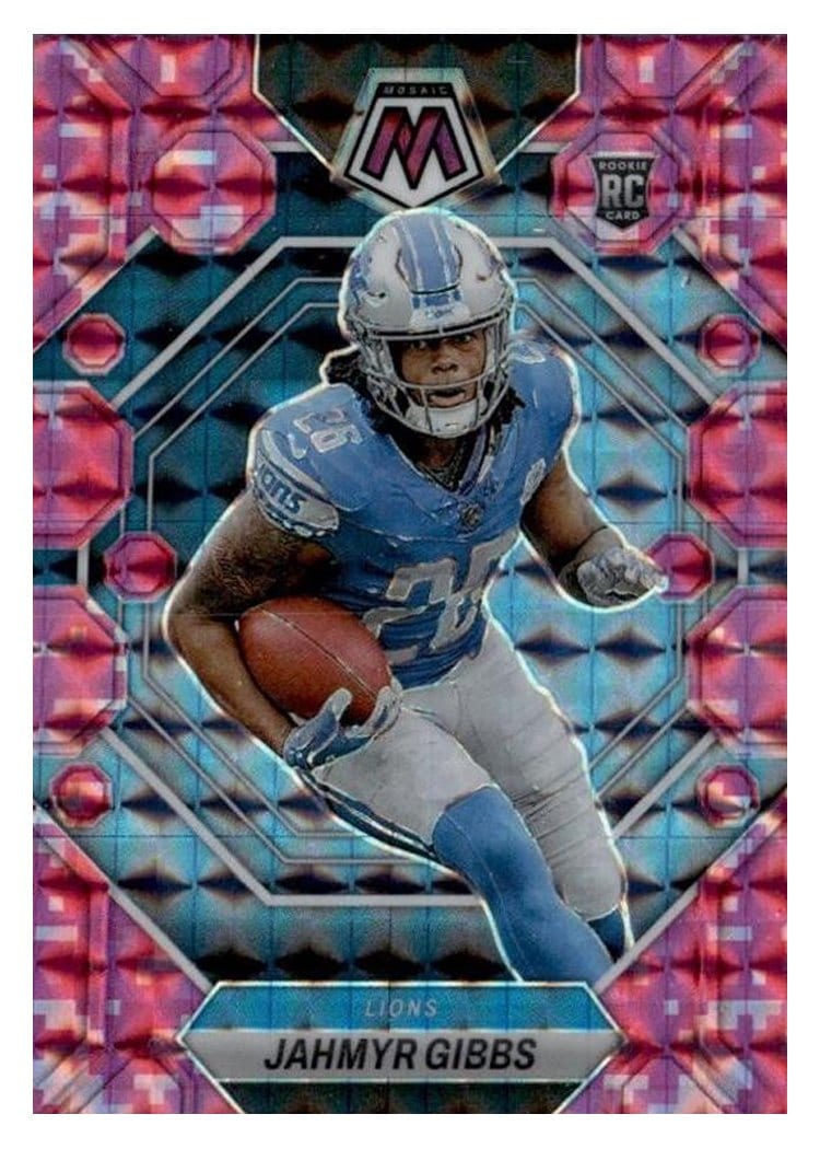 2023 Panini Mosaic Base Set Jahmyr Gibbs #324 card
