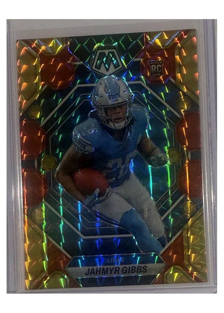2023 Panini Mosaic Base Set Jahmyr Gibbs #324 card