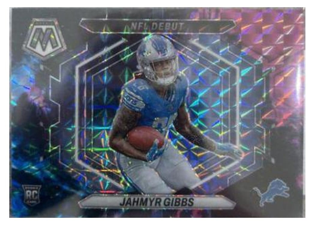 2023 Panini Mosaic Base Set Jahmyr Gibbs #324 card