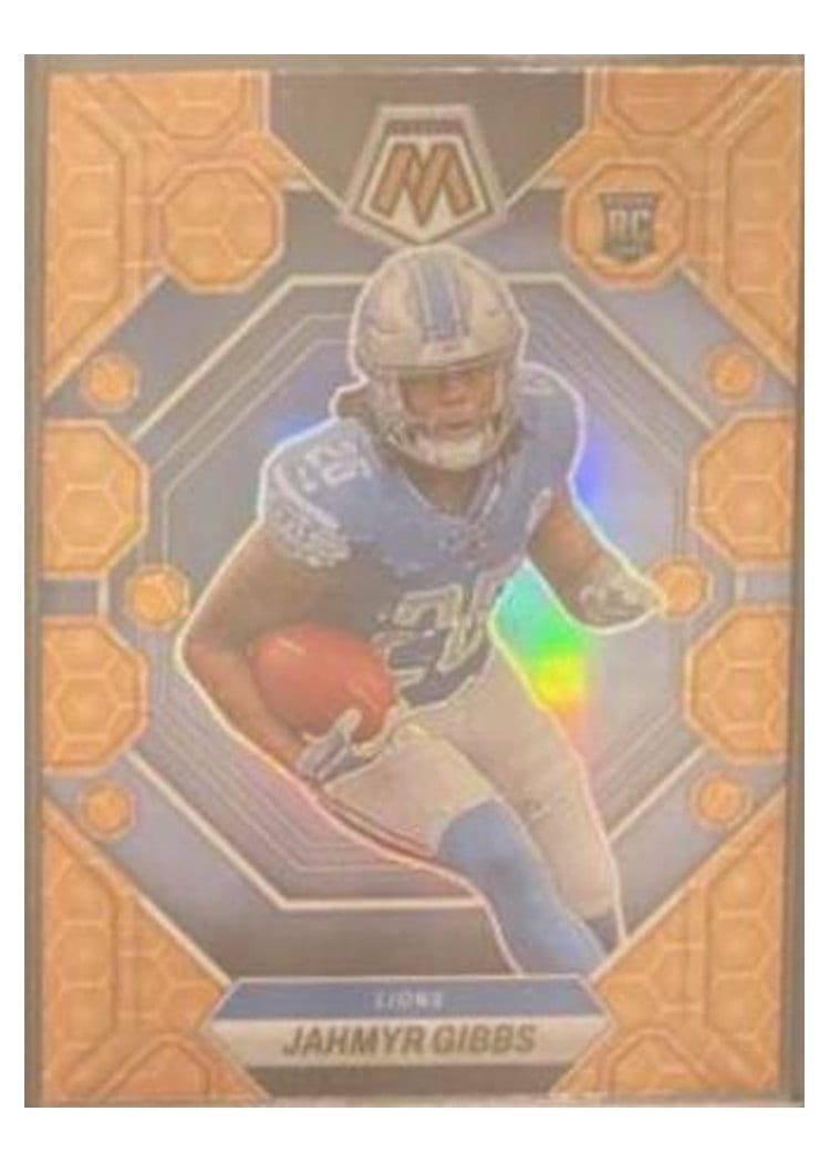 2023 Panini Mosaic Base Set Jahmyr Gibbs #324 card