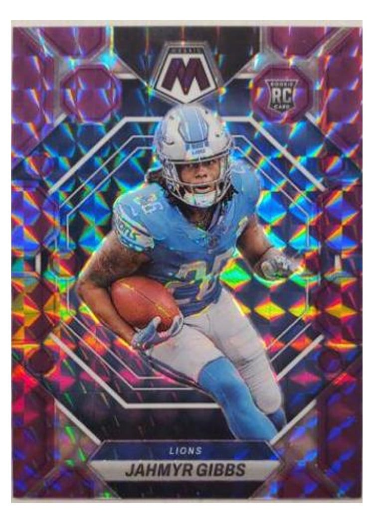 2023 Panini Mosaic Base Set Jahmyr Gibbs #324 card