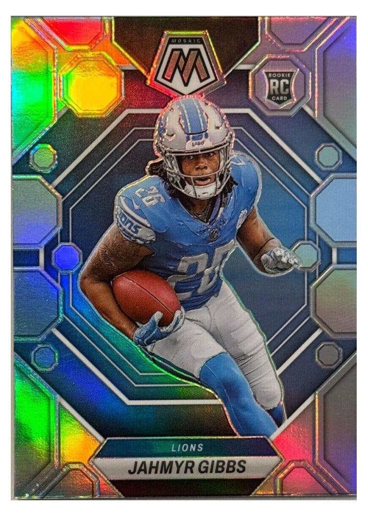 2023 Panini Mosaic Base Set Jahmyr Gibbs #324 card