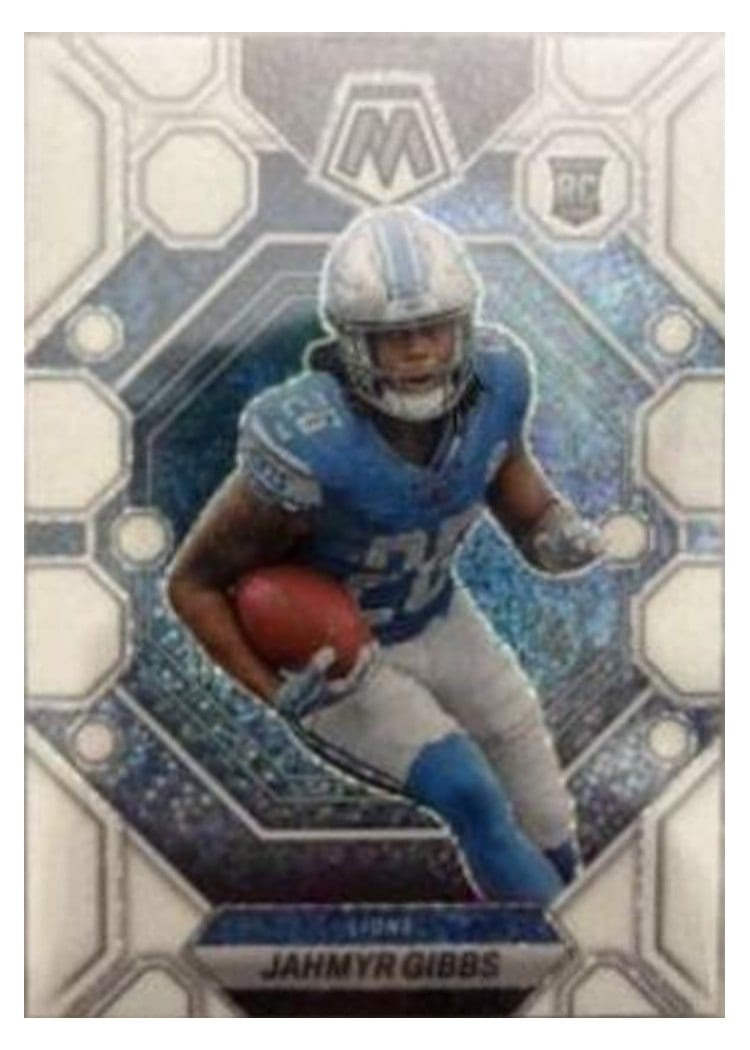 2023 Panini Mosaic Base Set Jahmyr Gibbs #324 card