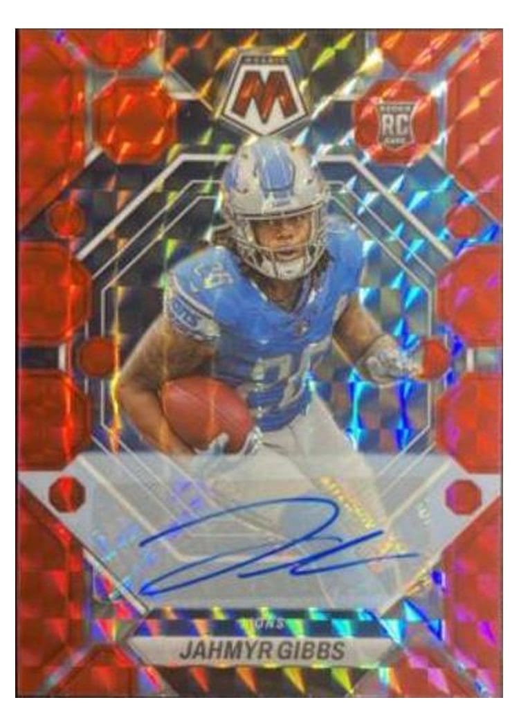 2023 Panini Mosaic Base Set Jahmyr Gibbs #324 card