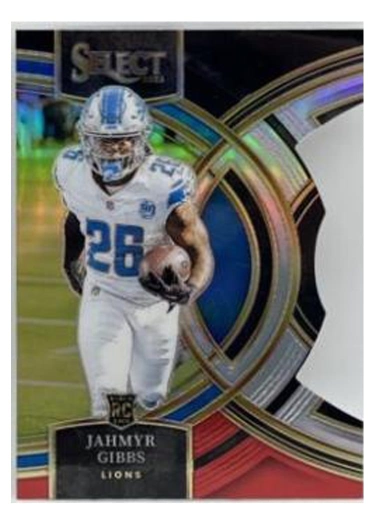 2023 Panini Select Jahmyr Gibbs #198 card