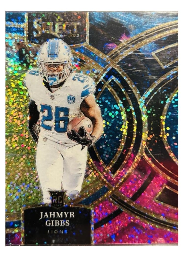 2023 Panini Select Jahmyr Gibbs #198 card