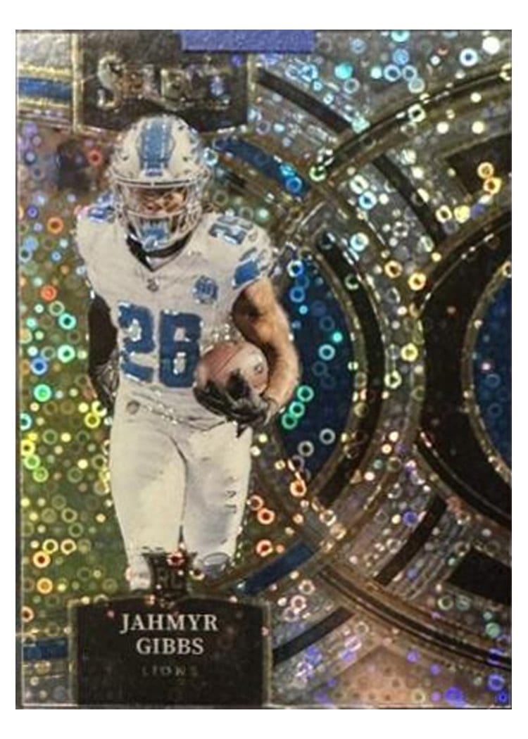 2023 Panini Select Jahmyr Gibbs #198 card