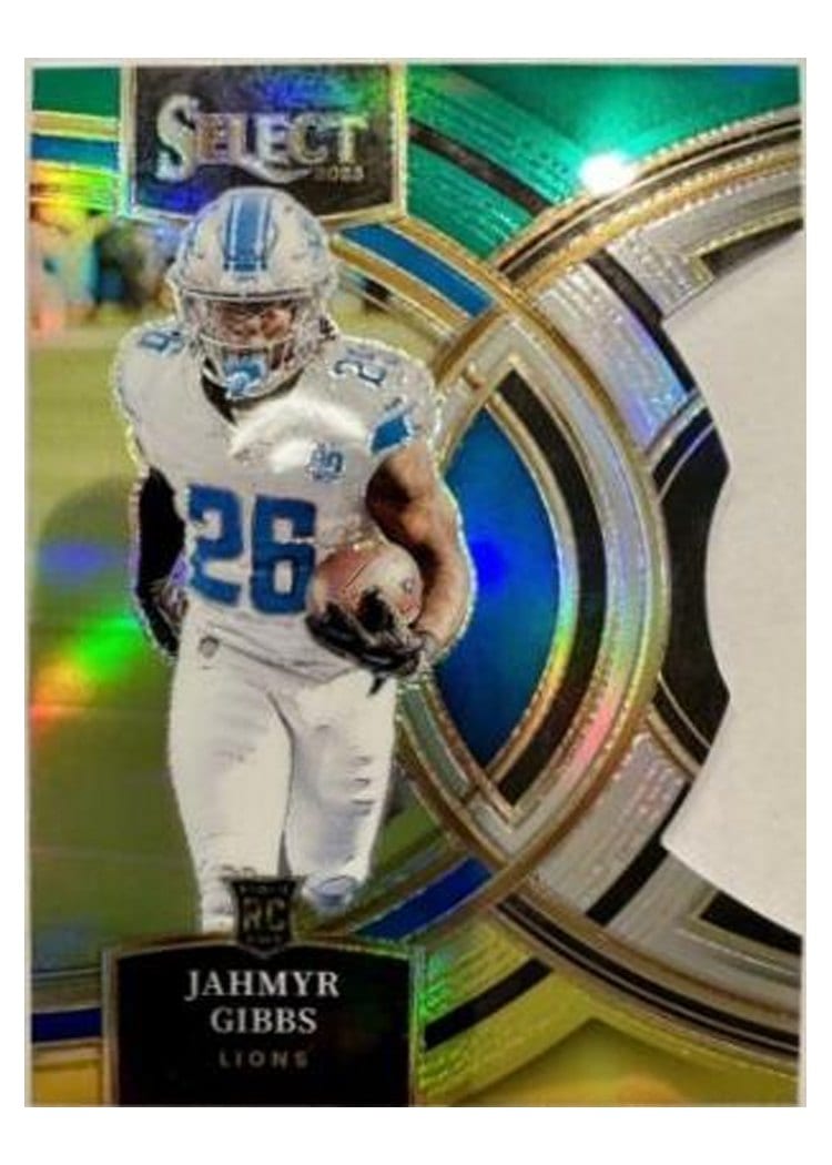 2023 Panini Select Jahmyr Gibbs #198 card