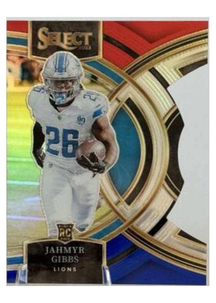 2023 Panini Select Jahmyr Gibbs #198 card