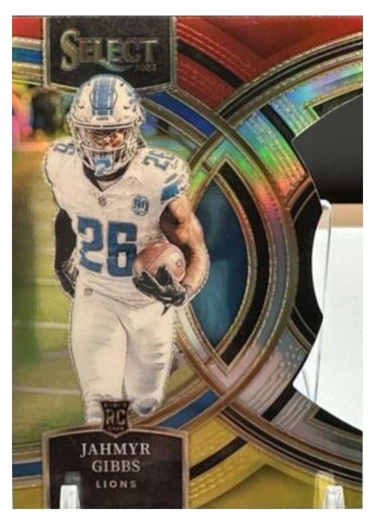 2023 Panini Select Jahmyr Gibbs #198 card