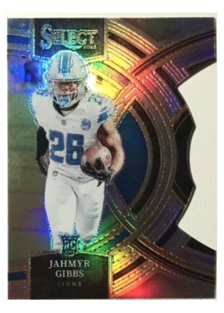 2023 Panini Select Jahmyr Gibbs #198 card