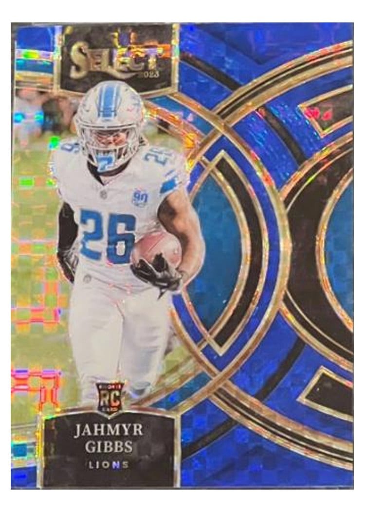 2023 Panini Select Jahmyr Gibbs #198 card