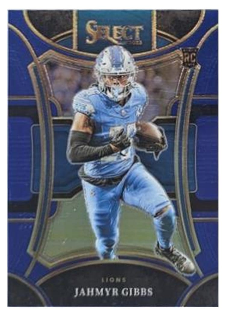 2023 Panini Select Jahmyr Gibbs #198 card