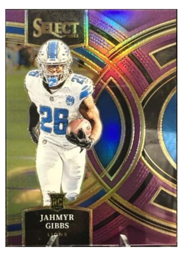 2023 Panini Select Jahmyr Gibbs #198 card