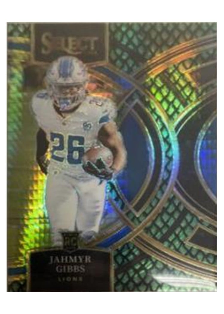 2023 Panini Select Jahmyr Gibbs #198 card