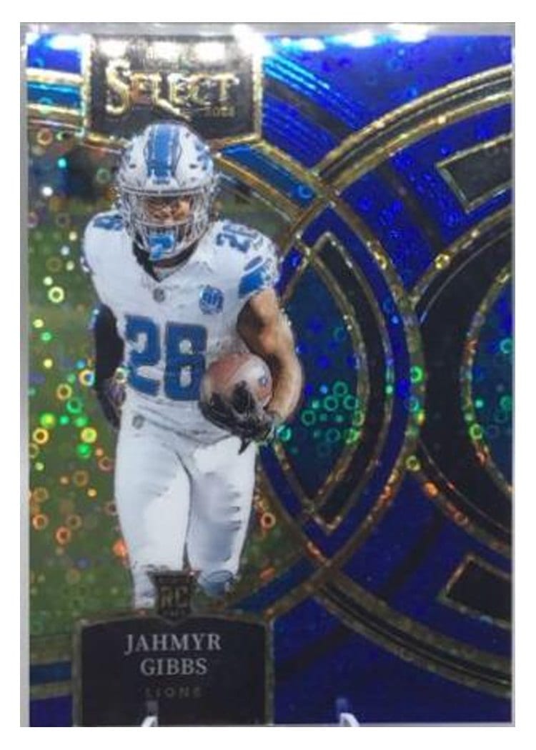 2023 Panini Select Jahmyr Gibbs #198 card