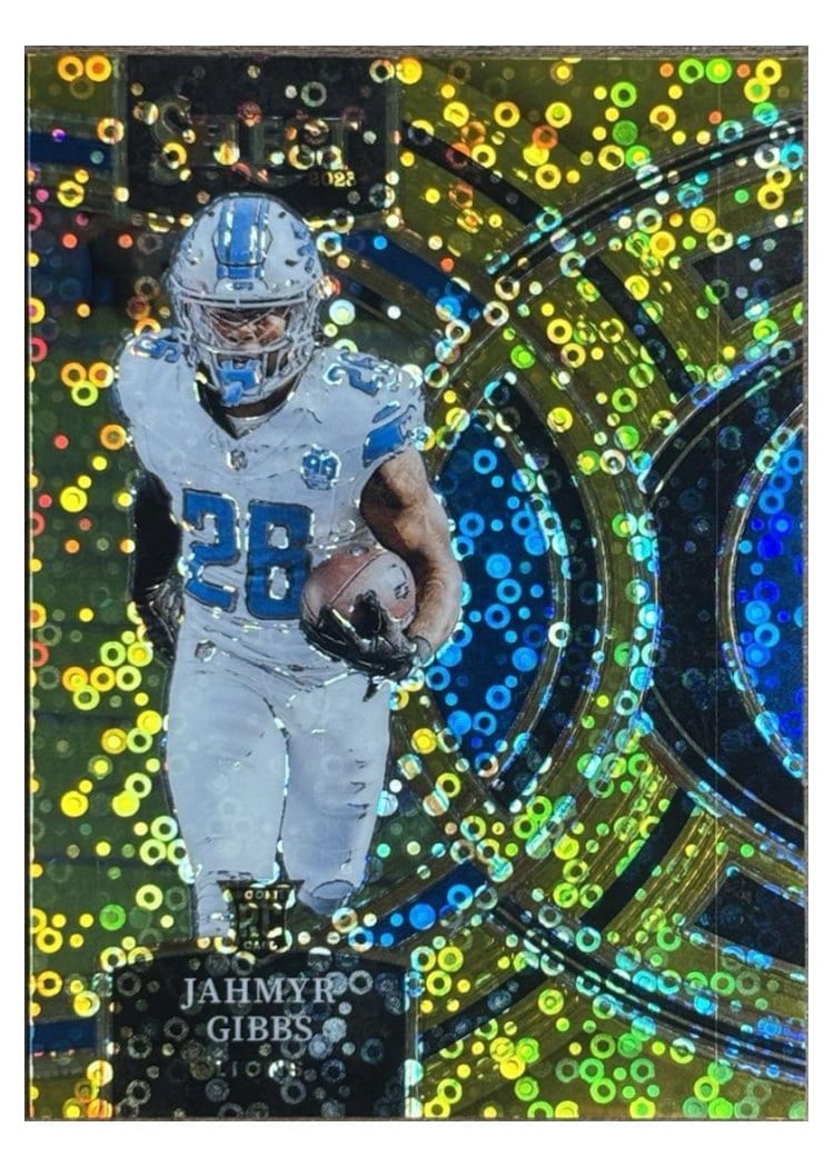 2023 Panini Select Jahmyr Gibbs #198 card