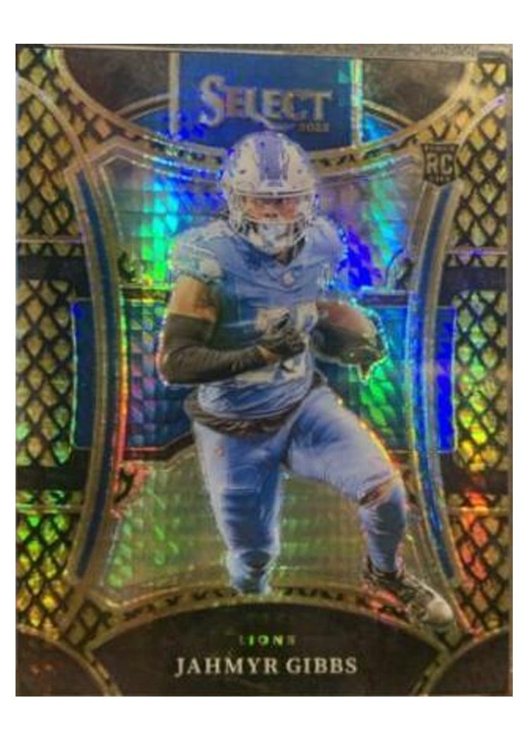2023 Panini Select Jahmyr Gibbs #198 card