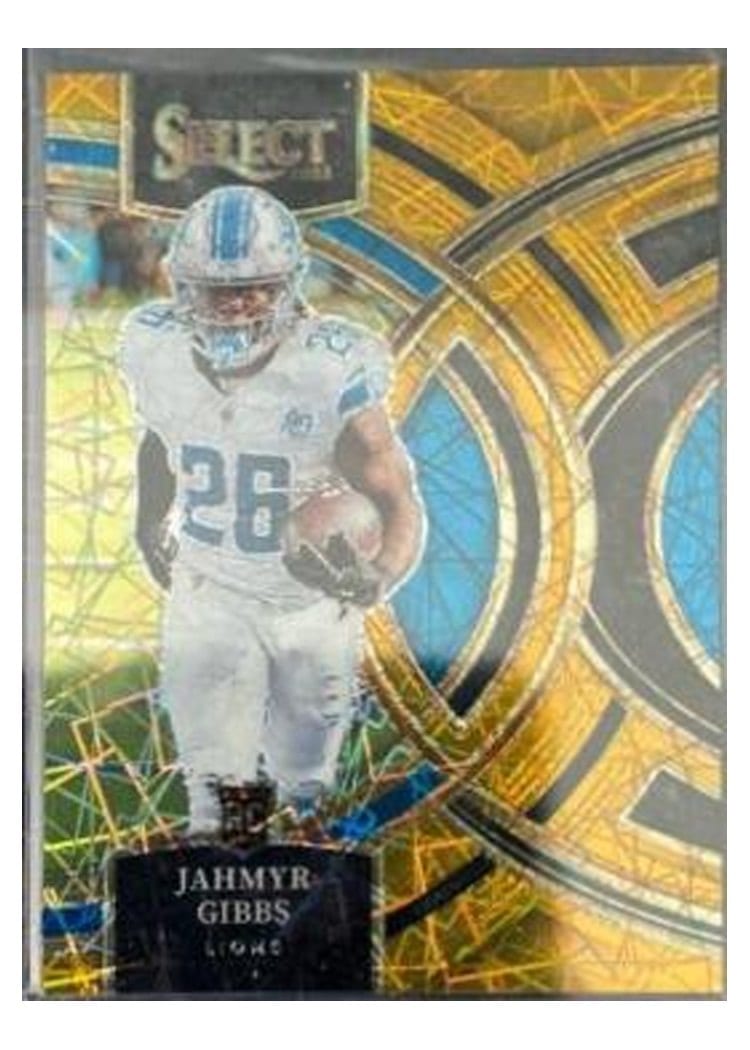 2023 Panini Select Jahmyr Gibbs #198 card