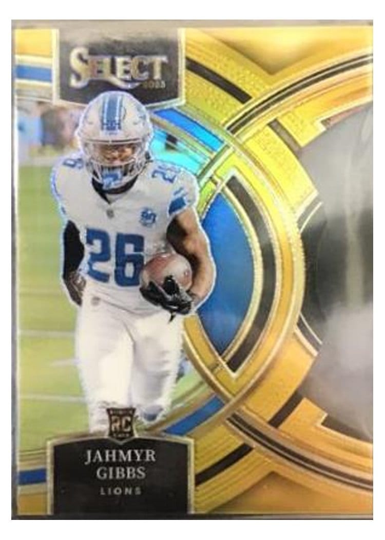 2023 Panini Select Jahmyr Gibbs #198 card
