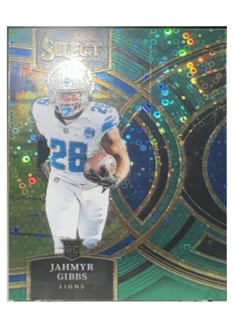 2023 Panini Select Jahmyr Gibbs #198 card