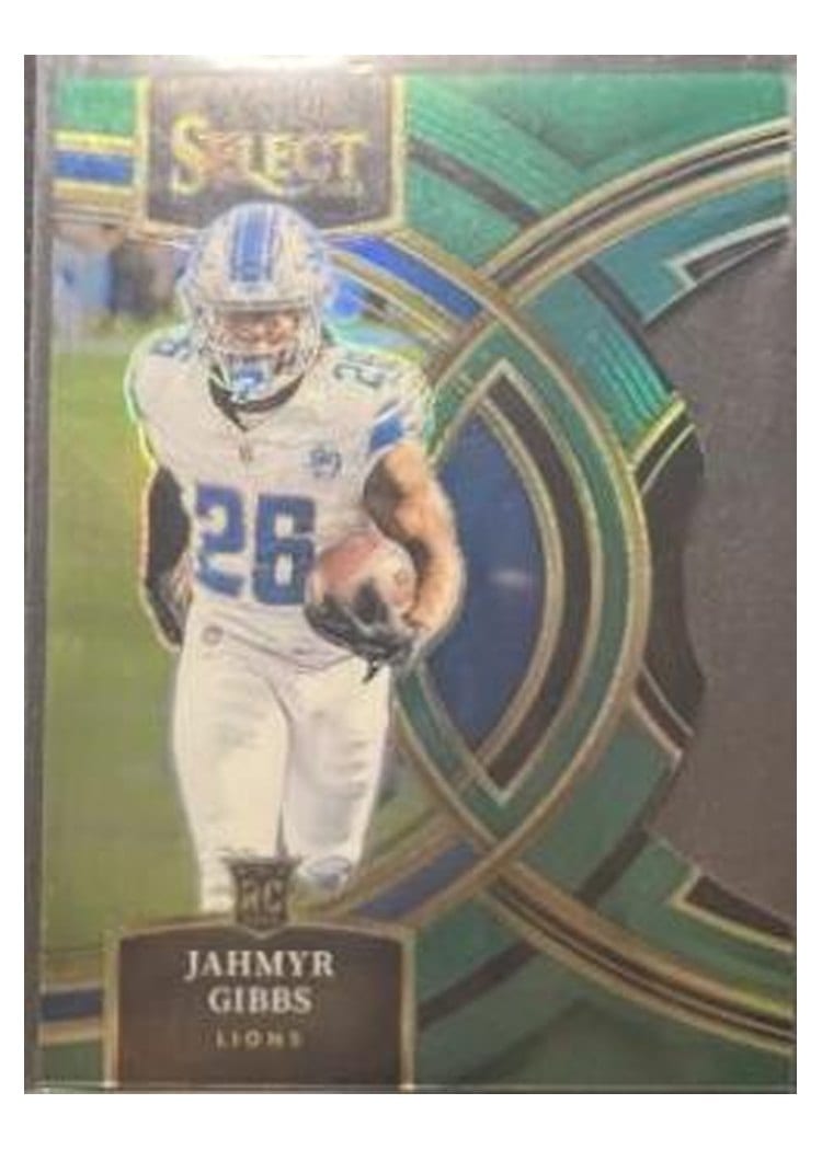2023 Panini Select Jahmyr Gibbs #198 card