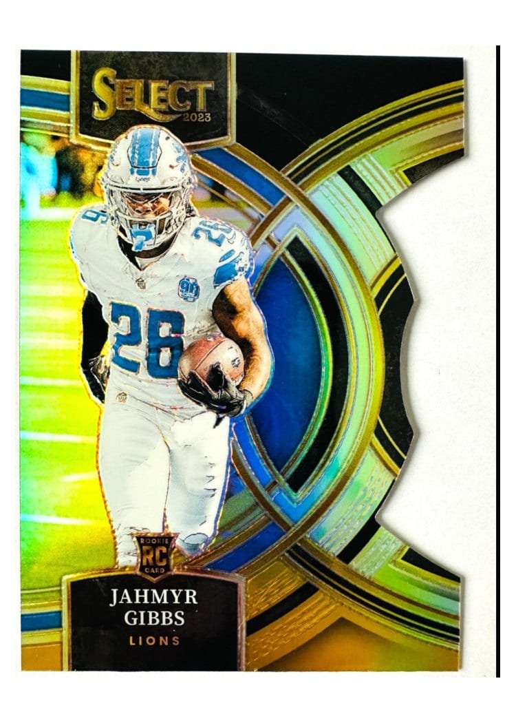 2023 Panini Select Jahmyr Gibbs #198 card