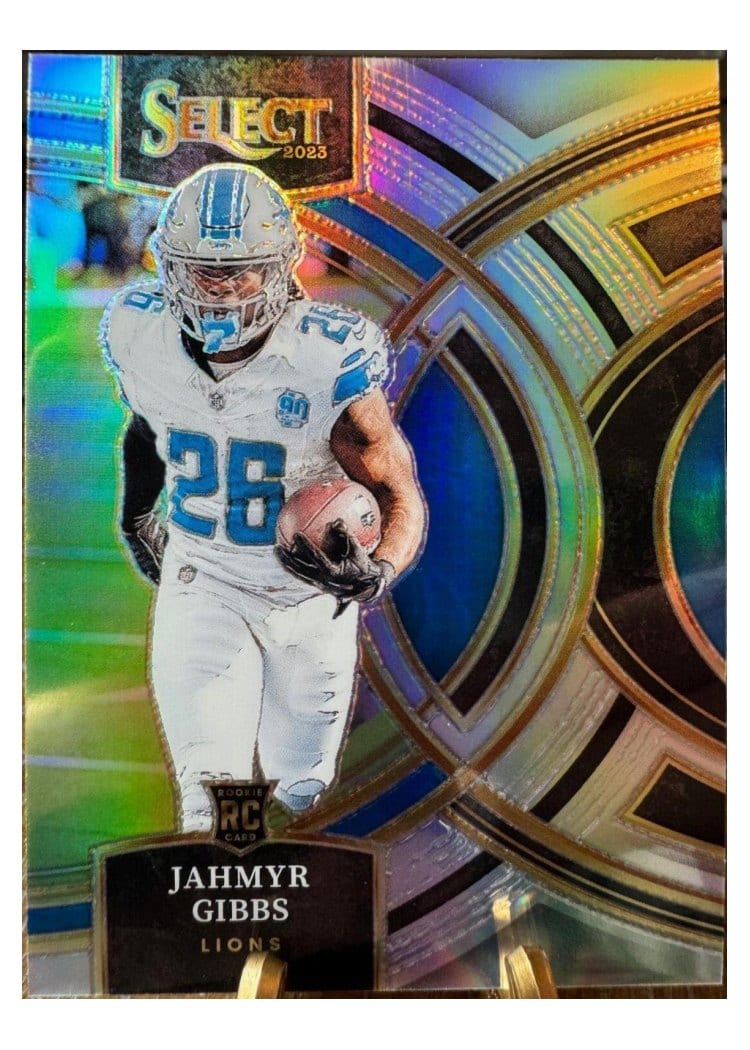 2023 Panini Select Jahmyr Gibbs #198 card