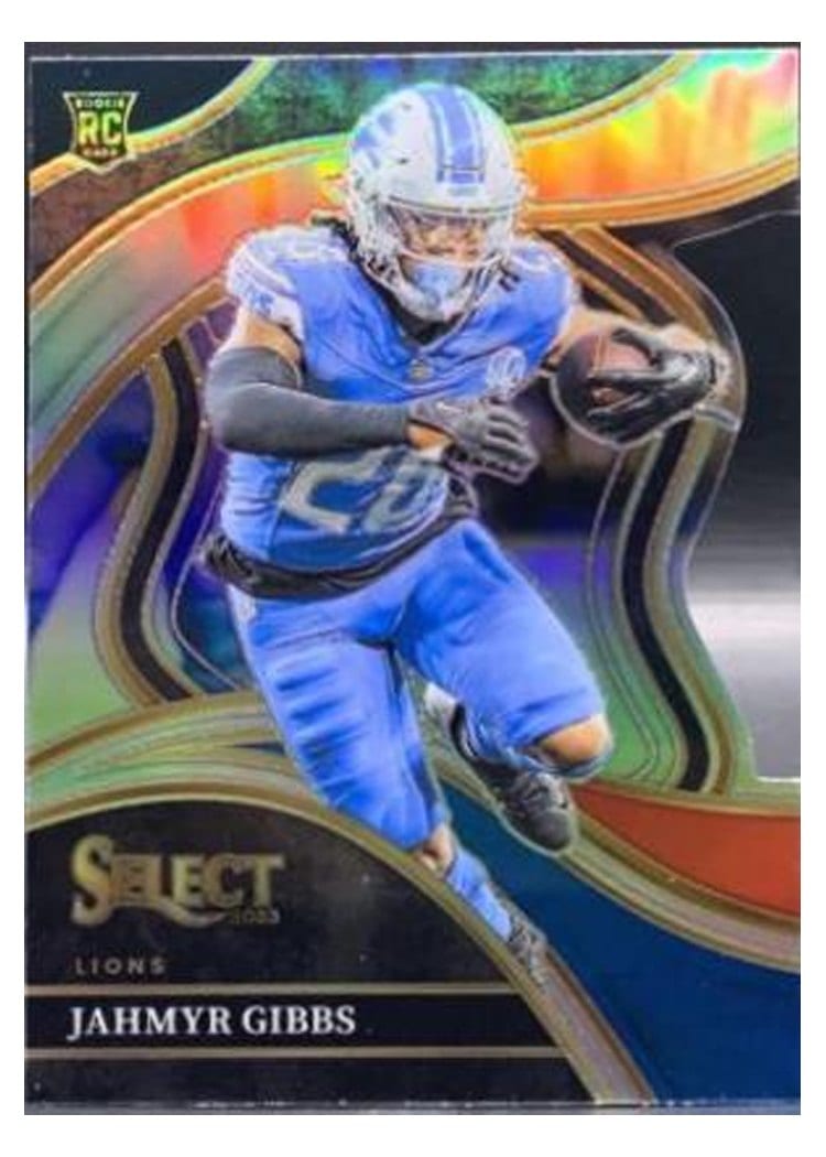 2023 Panini Select Jahmyr Gibbs #266 card
