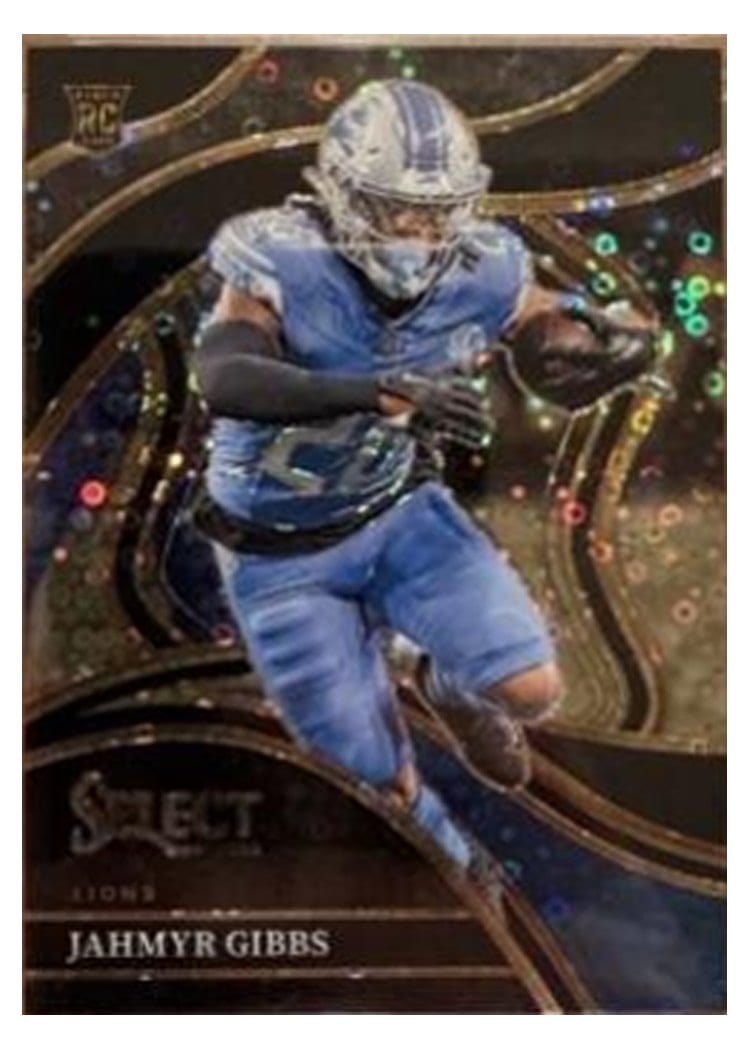 2023 Panini Select Jahmyr Gibbs #266 card