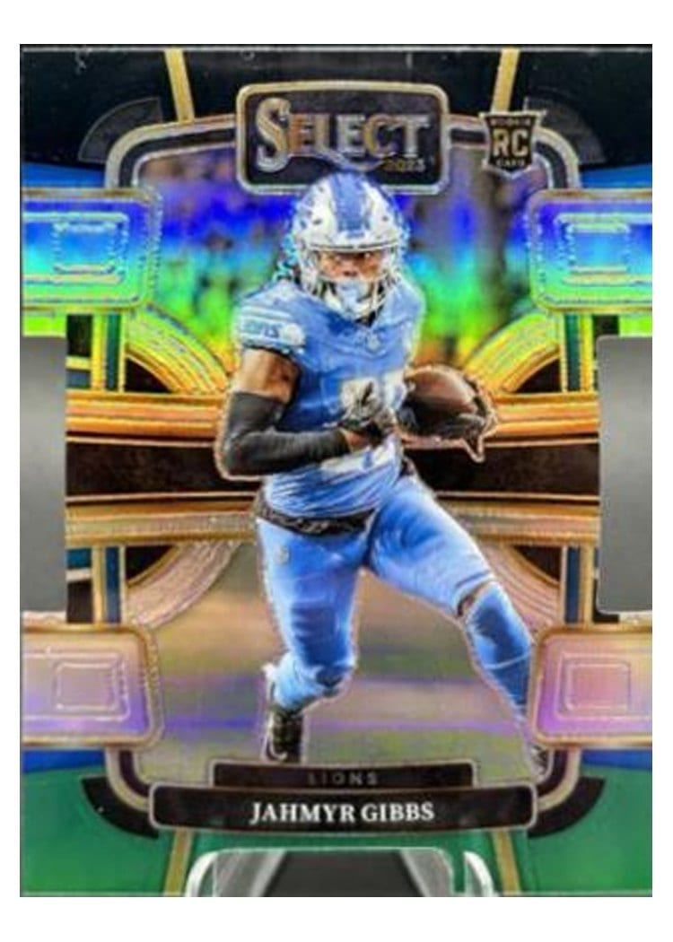 2023 Panini Select Jahmyr Gibbs #34 card