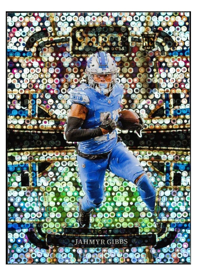 2023 Panini Select Jahmyr Gibbs #34 card