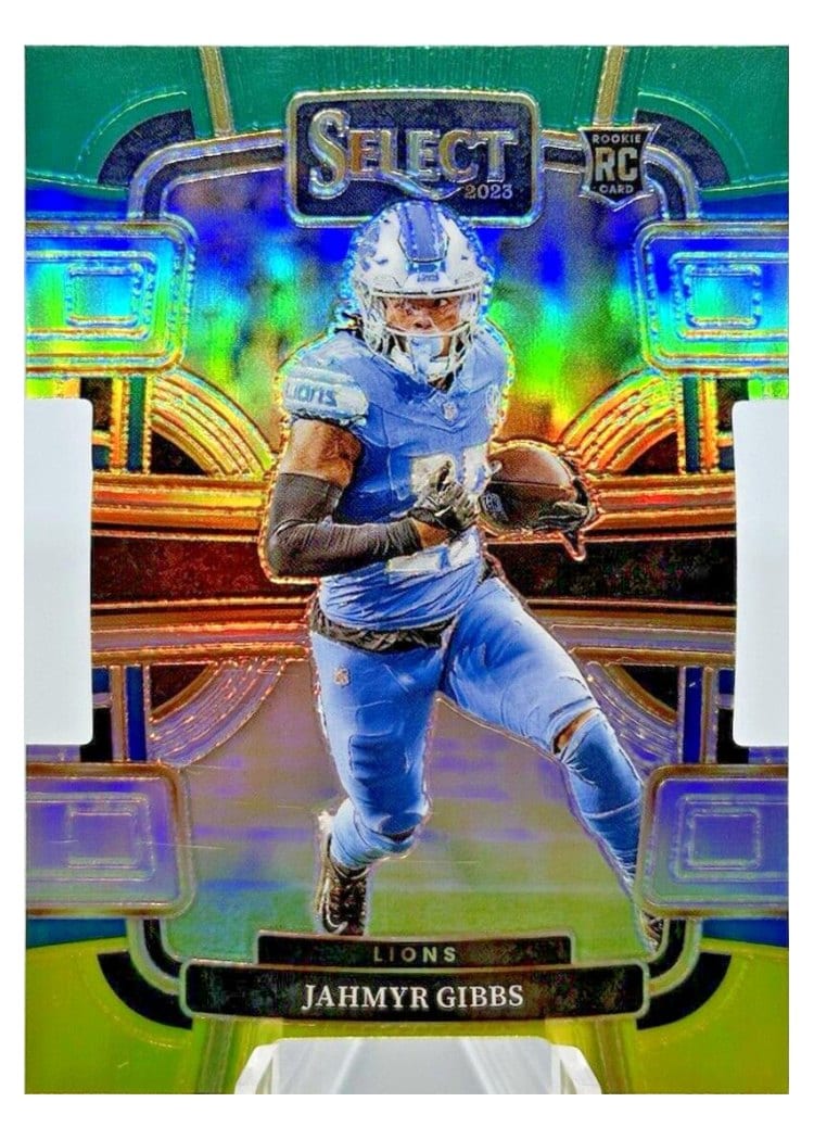 2023 Panini Select Jahmyr Gibbs #34 card